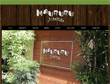 Tablet Screenshot of maururu-b-hair.com